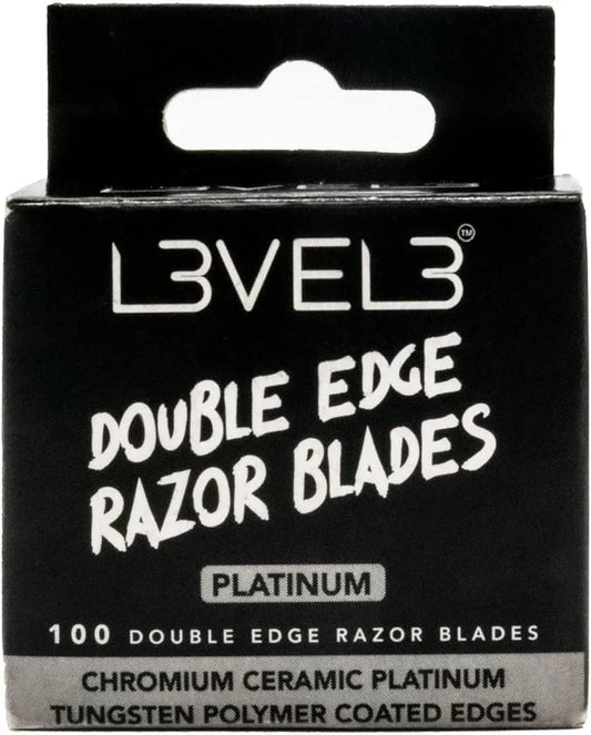 L3VEL3 Double Edge Razor Blades (100ct)