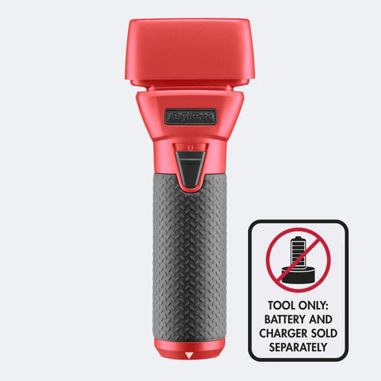 BabyLissPRO FXONE Limited Edition Double Foil Shaver - MATTE RED