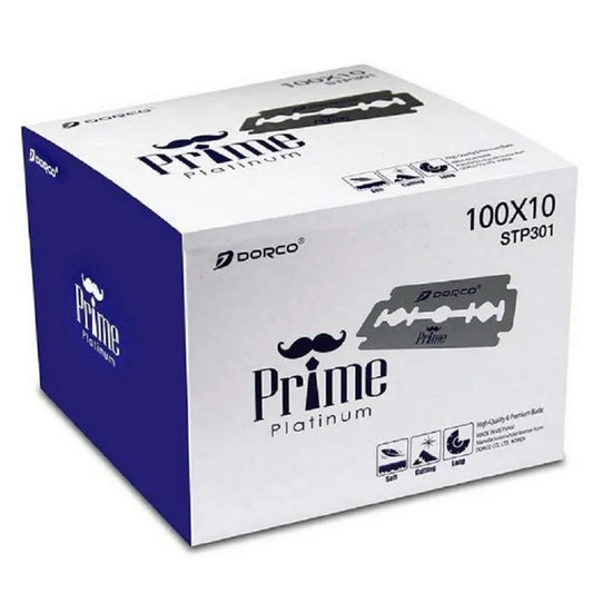 Dorco Prime Platinum Double Edge Blades - 1000 Blades