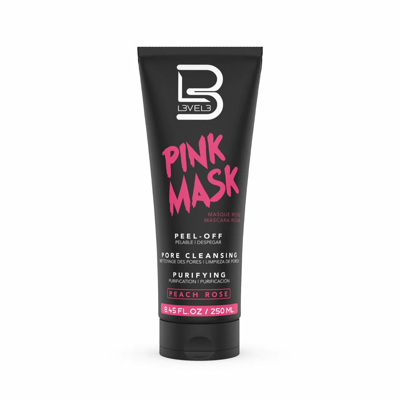 L3VEL3 Pink Facial Mask 8.45oz