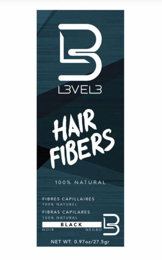 L3VEL3 Hair Fibers - BLACK