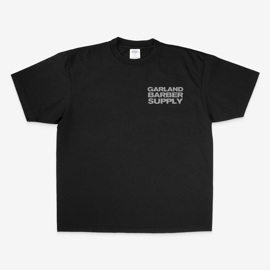 GB$ "RICH OFF FADEZ" HEAVYWEIGHT TEE - BLACK